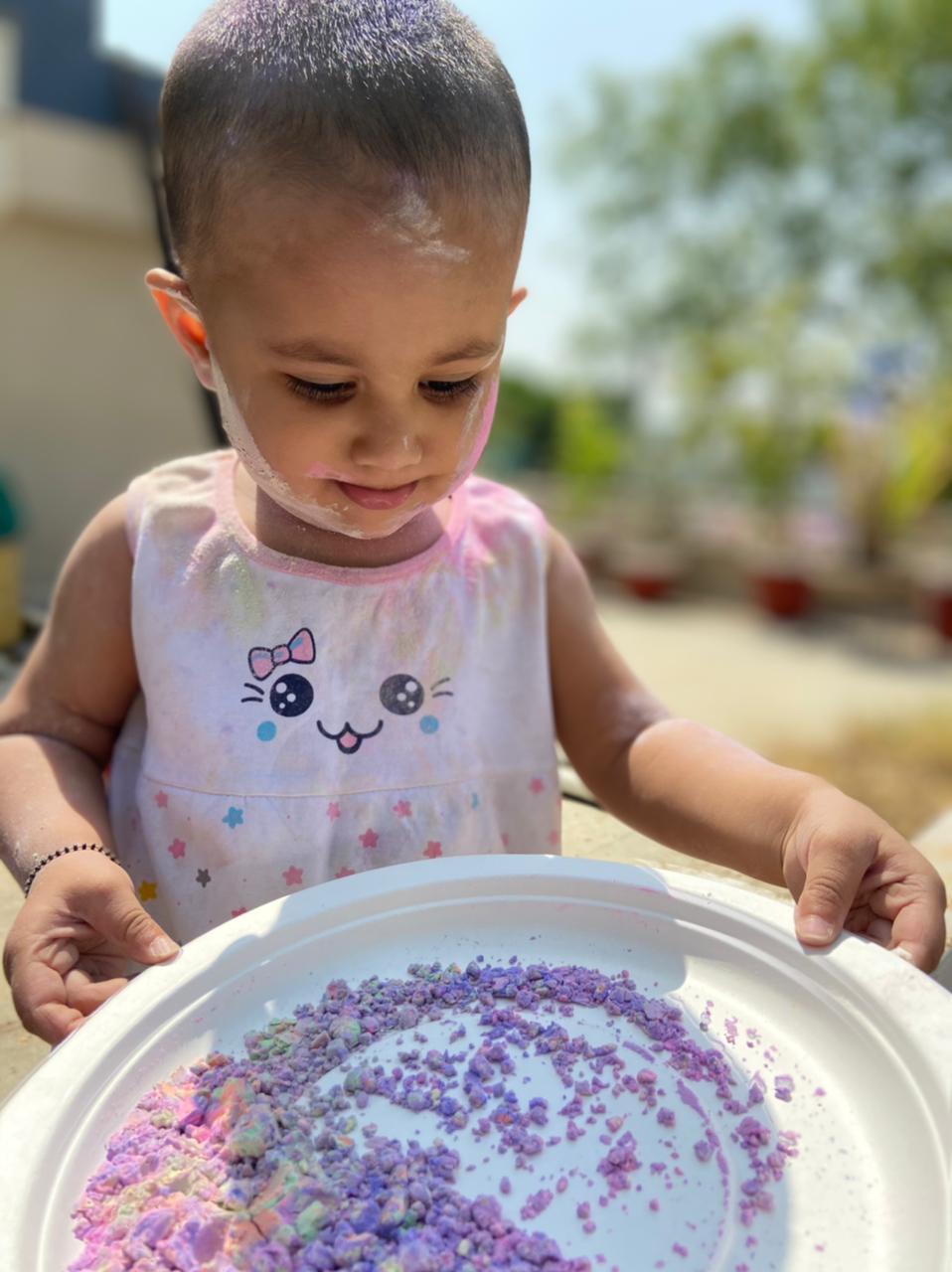 Eco-friendly Holi Colours - Handmade, Chemical free, Child Safe (Assorted Set Of 3 -100gms Each)