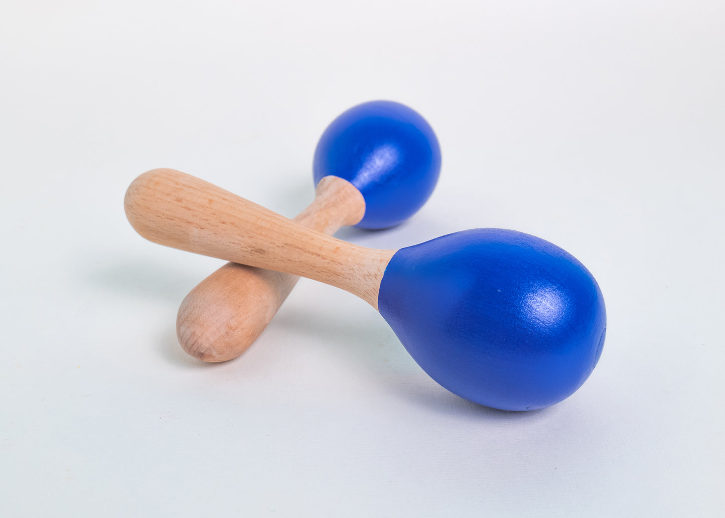 Wooden Maracas (2pcs) for Toddlers - Natural & Musical Toy