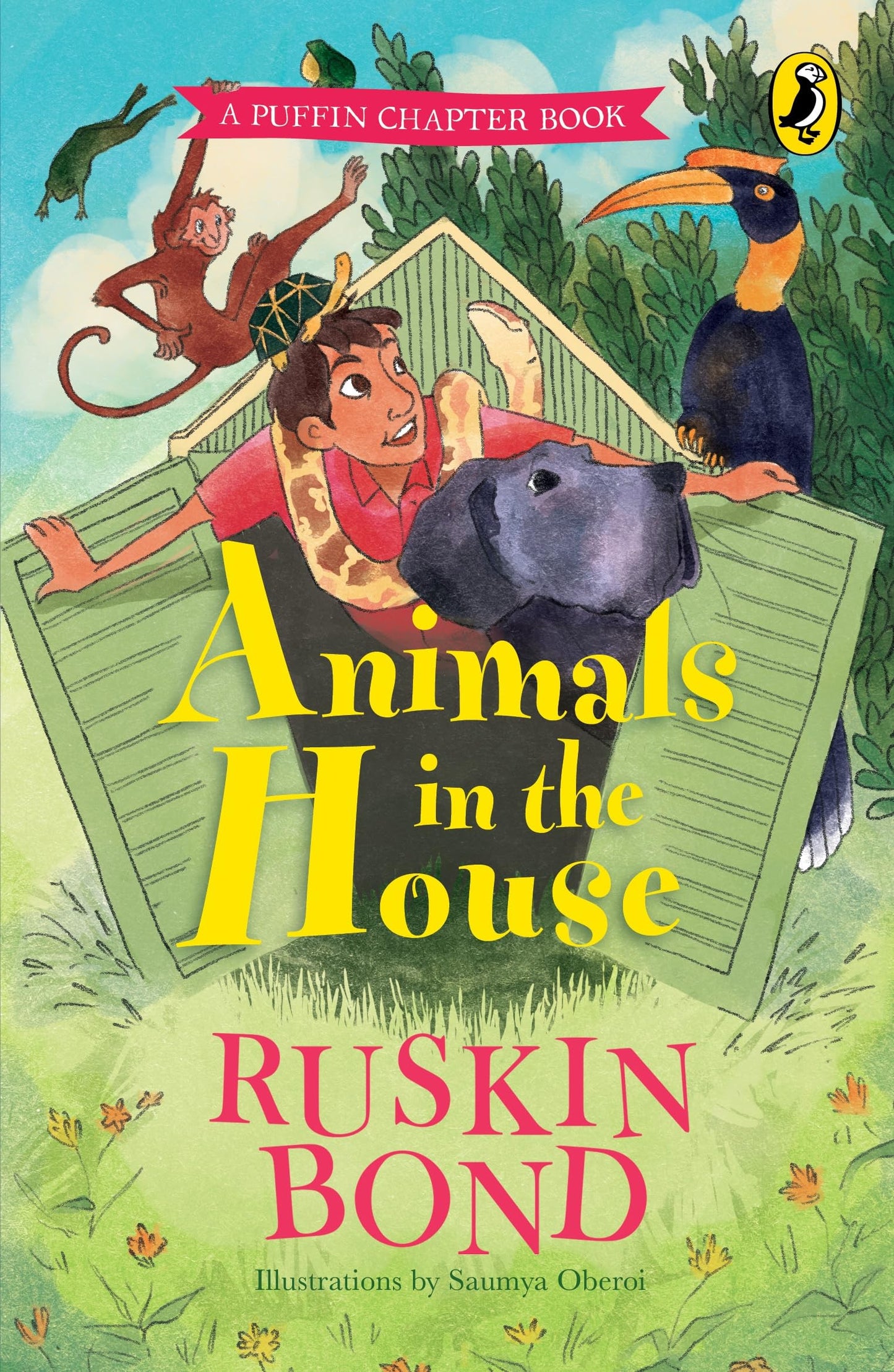 Animals in the house by Ruskin bond