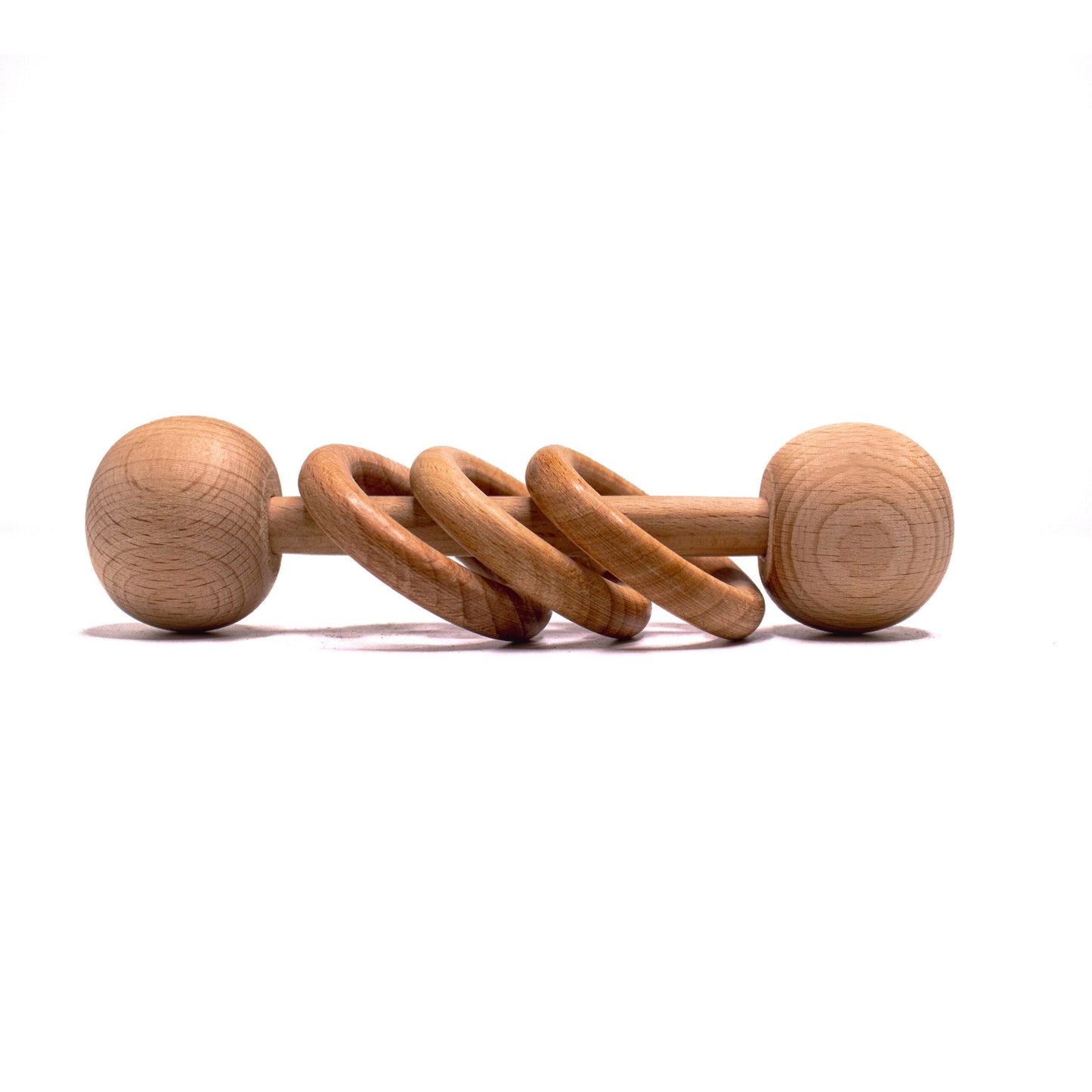 Wooden rattle