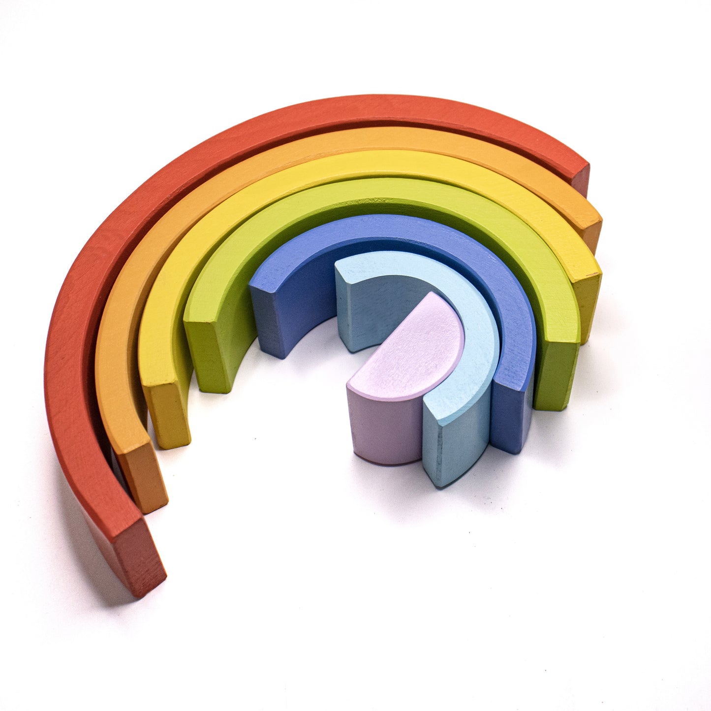 Rainbow Stacking Tunnel Blocks/Puzzle - Classic