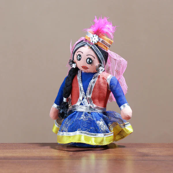 Kathak Dancer Doll - Handmade