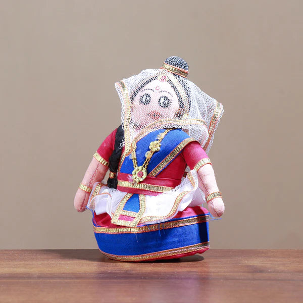 Traditional Manipuri Costume - Handmade Cloth Doll