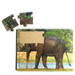 Montessori Jigsaw Puzzle Indian National Heritage Animal Elephant