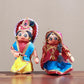 Traditional Radha Krishna - Handmade Cloth Doll
