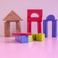 Castle Building Blocks Wooden