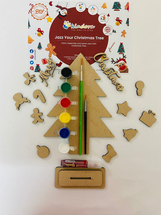 Deck Up Your Own Christmas Tree/DIY Wooden Christmas Tree