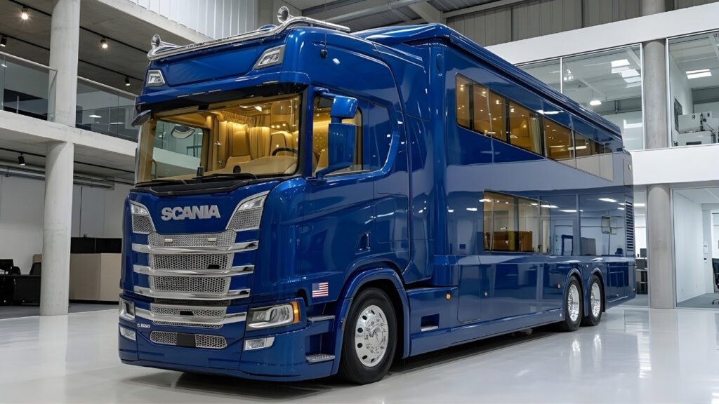 2026 Scania Double Decker 6x6 Motorhome: The $5M "Land Yacht" Conquering the Globe