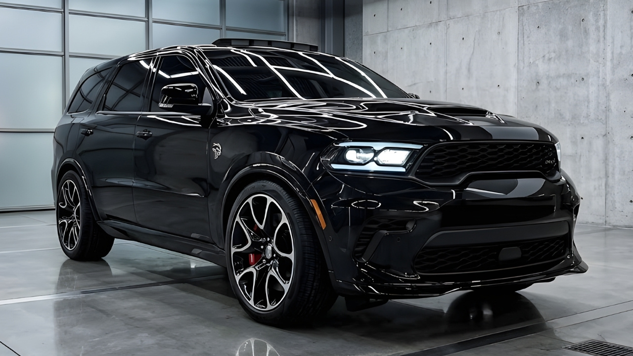 2027 Dodge Durango SRT Hellcat Diamond Black: El SUV más Brutal del Mundo