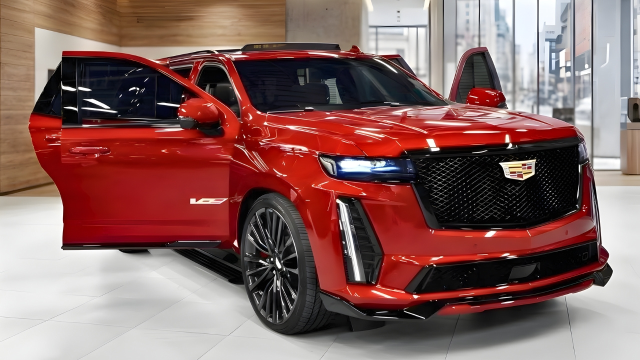 Cadillac Escalade V 2026: El Rugido del Lujo Absoluto (Sonido, Interior y Exterior)