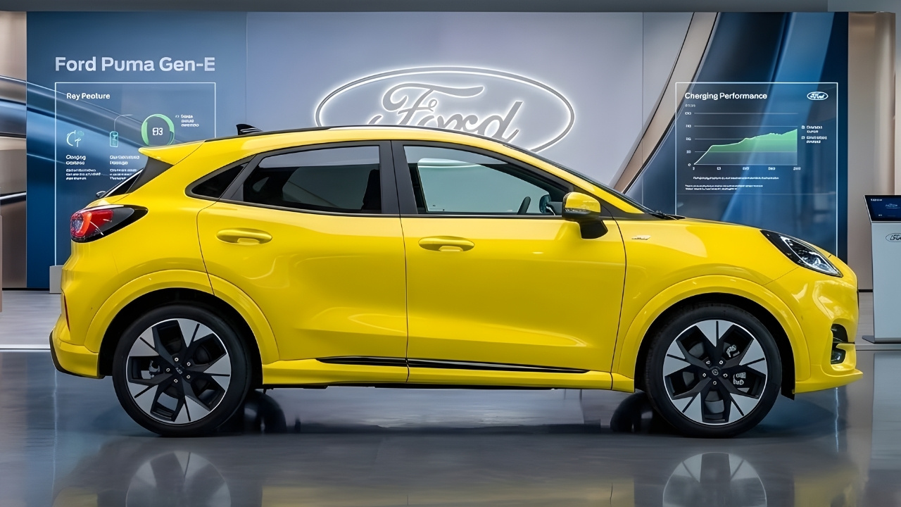 562 km, Ford Puma Gen-E 2026: Más Autonomía y Seguridad para el Eléctrico de Acceso en España