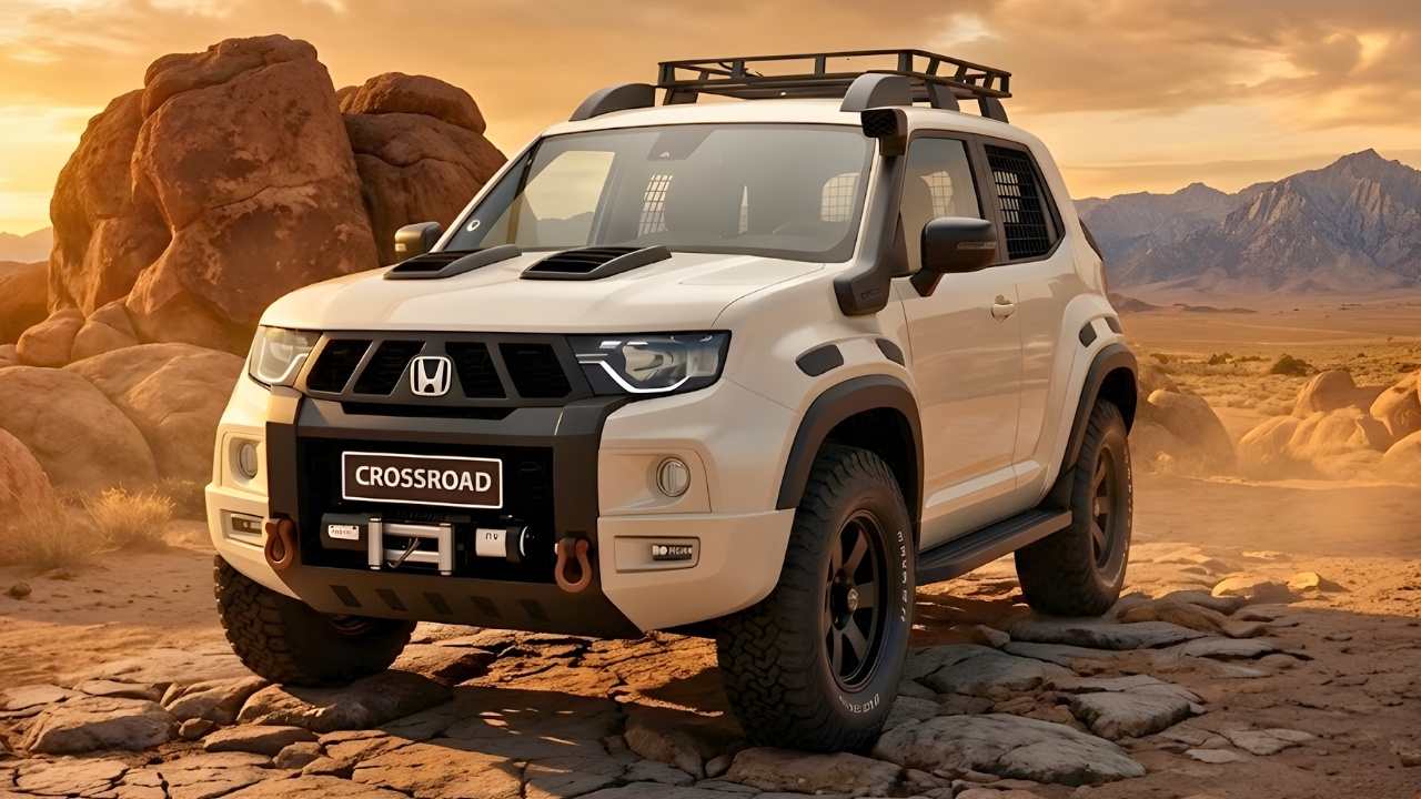 ¡Revelado el Nuevo Honda Crossroad Mini 2026! El SUV Pequeño con una Actitud de Gigante